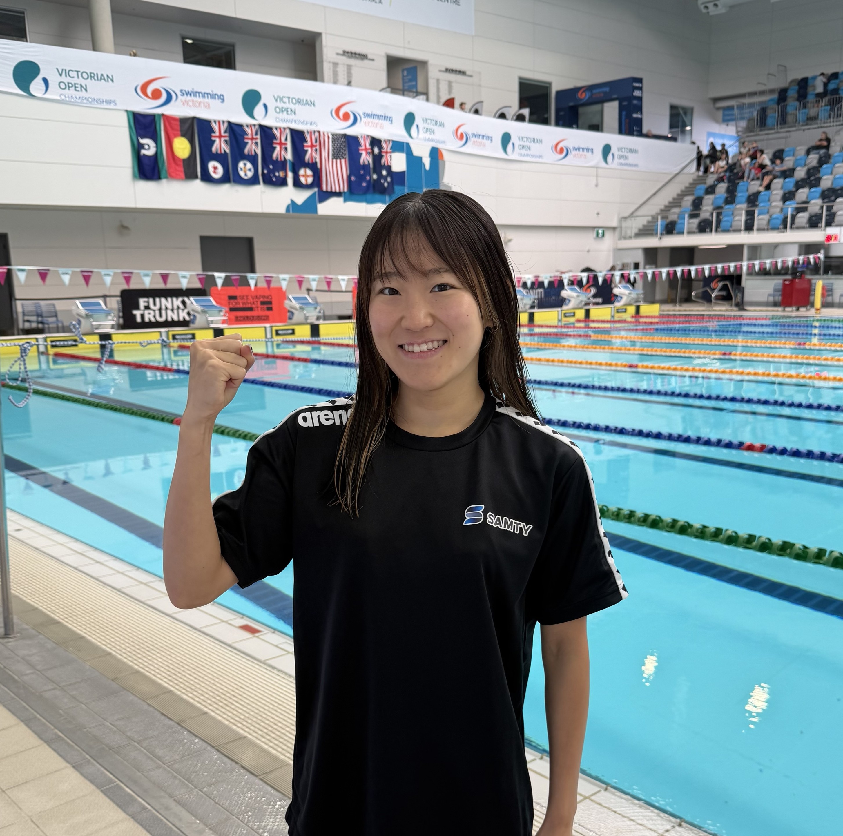 善野　郁葉 選手（デフ水泳）